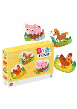 Puzzle 3w1 Dzień na farmie