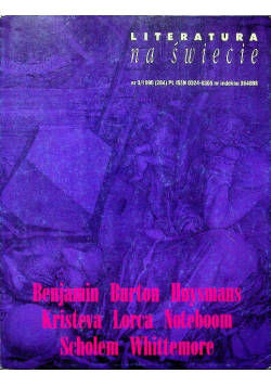 Literatura na Świecie Nr 3 / 95