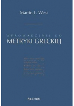 Wprowadzenie do metryki greckiej