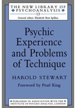 Psychic Experience and Problems of Technique