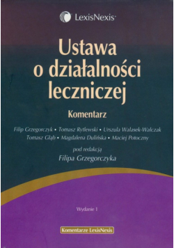 Ustawa o działalności leczniczej