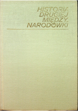 Historia drugiej międzynarodówki tom I
