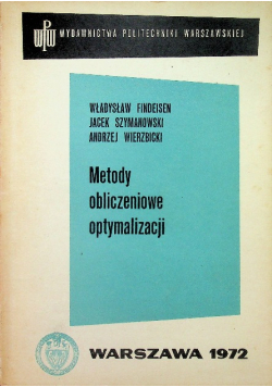 Metody obliczeniowe optymalizacji
