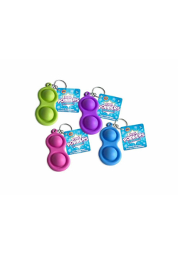 Brelok push popper MIX