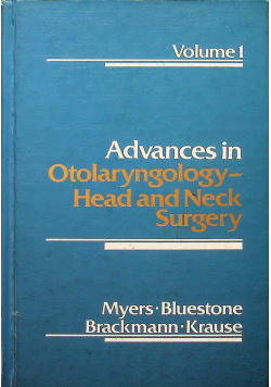 Advances in Otolaryngology Head and Neck Surgery