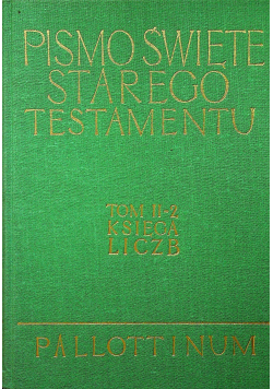 Pismo Święte Starego Testamentu tom II Część2