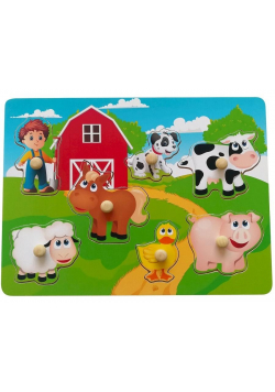 Układanaka drewniana Farma