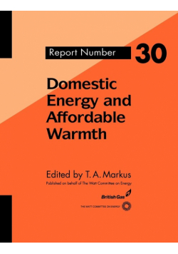 Domestic Energy and Affordable Warmth