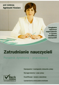Zatrudnianie nauczycieli. Poradnik dyrektora-pracodawcy
