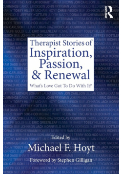 Therapist Stories of Inspiration, Passion, and Renewal