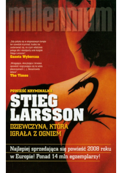 Larsson Stieg - Dziewczyna, która igrała z ogniem