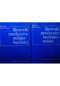 Słownik medyczny polsko łaciński / łacińsko polski