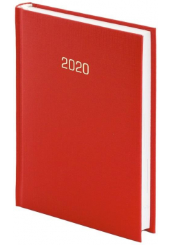 Kalendarz 2020 A5 Tygodniowy Albit Czerwony