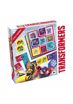 Transformers 3w1 Lotto, Domino, Memo