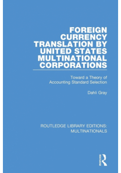 Foreign Currency Translation by United States Multinational Corporations