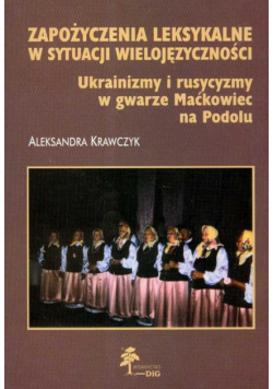 Zapożyczenia leksykalne w sytuacji wielojęzyczności