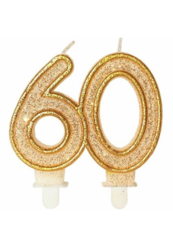 Świeczka urodzinowa 60