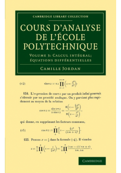 Cours D'Analyse de L'Ecole Polytechnique