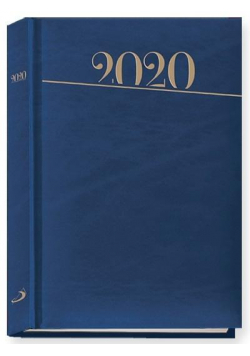 Terminarz 2020 B6 Standard niebieski