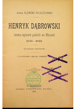 Henryk Dąbrowski 1901 r.