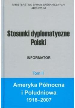 Stosunki dyplomatyczne Polski tom II