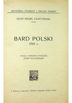 Bard Polski 1795 r