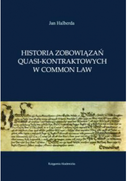 Historia zobowiązań quasi-kontraktowych w Common Law