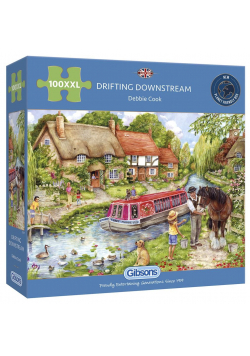 Puzzle 100 XXL Dryfowanie w dół rzeki G3