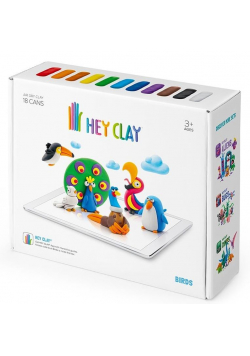 Hey Clay - zestaw Ptaki