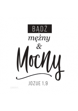 Podstawka korkowa - Bądź mężny i mocny