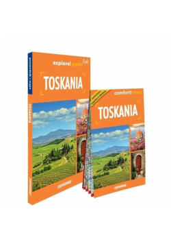 Toskania light: przewodnik + mapa w.2025