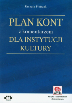 Plan kont z komentarzem dla instytucji kultury
