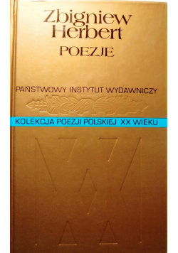 Zbigniew Herbert Poezje