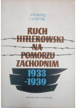 Ruch hitlerowski na Pomorzu Zachodnim 1933-1939