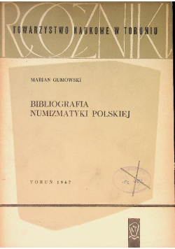Bibliografia numizmatyki polskiej