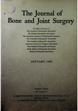 The Journal of bone and joint surgery
