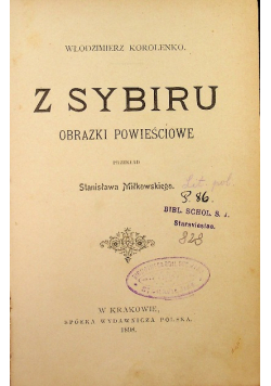 Z Sybiru 1898 r.
