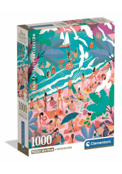 Puzzle 1000 Compact Sunday at the beach 39938