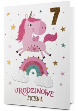 Karnet B6 Urodziny 7
