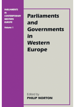 Parliaments in Contemporary Western Europe