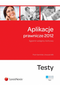 Aplikacje prawnicze 2012 t.1