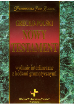 Grecko polski Nowy Testament