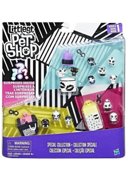 Littlest Pet Shop Black&White zestaw 4