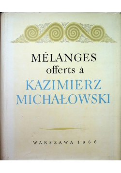 Melanges Offerts A