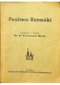 Psałterz Rzymski 1947 r.