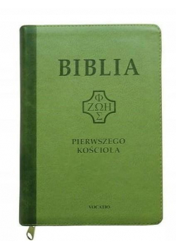 Biblia pierwszego Kościoła z paginat. zielona