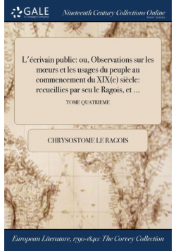 L'écrivain public