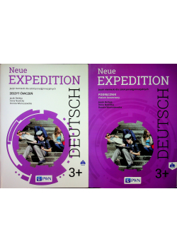 Expedition Deutsch Neue Zeszyt Ćwiczeń / Podręcznik 2 Tomy plus 2 płyty CD