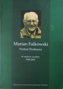 Marian Falkowski portret profesora