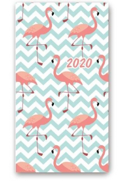 Kalendarz 2020 Tygodniowy A6 Soft Flamingi 11TS
